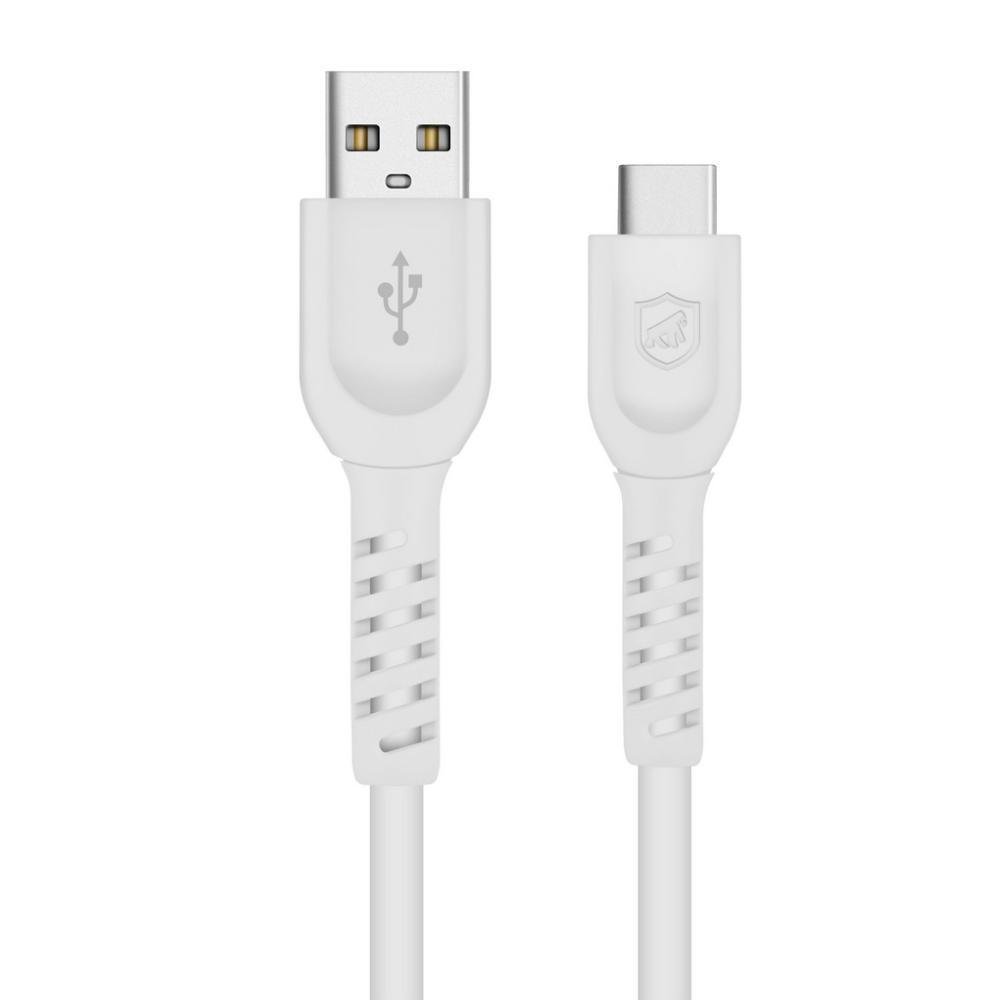 Imagem 1 de 5 do produto Cabo Dual Shock Type C Branco - 1,2m - GShield