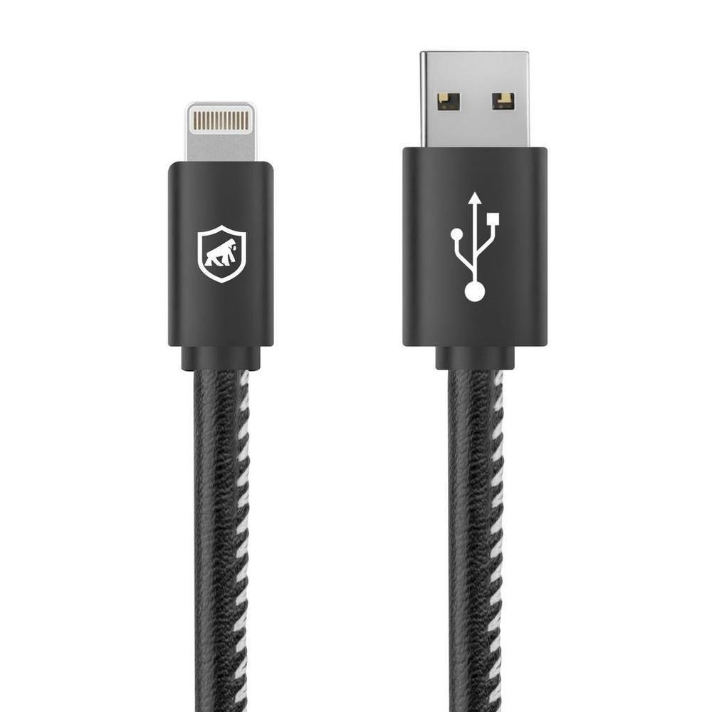 Imagem 2 de 5 do produto Cabo Lightning para Apple iPhone, iPad, iPod, Gshield Turbo, MFI, Cobre Ionizado, Militar