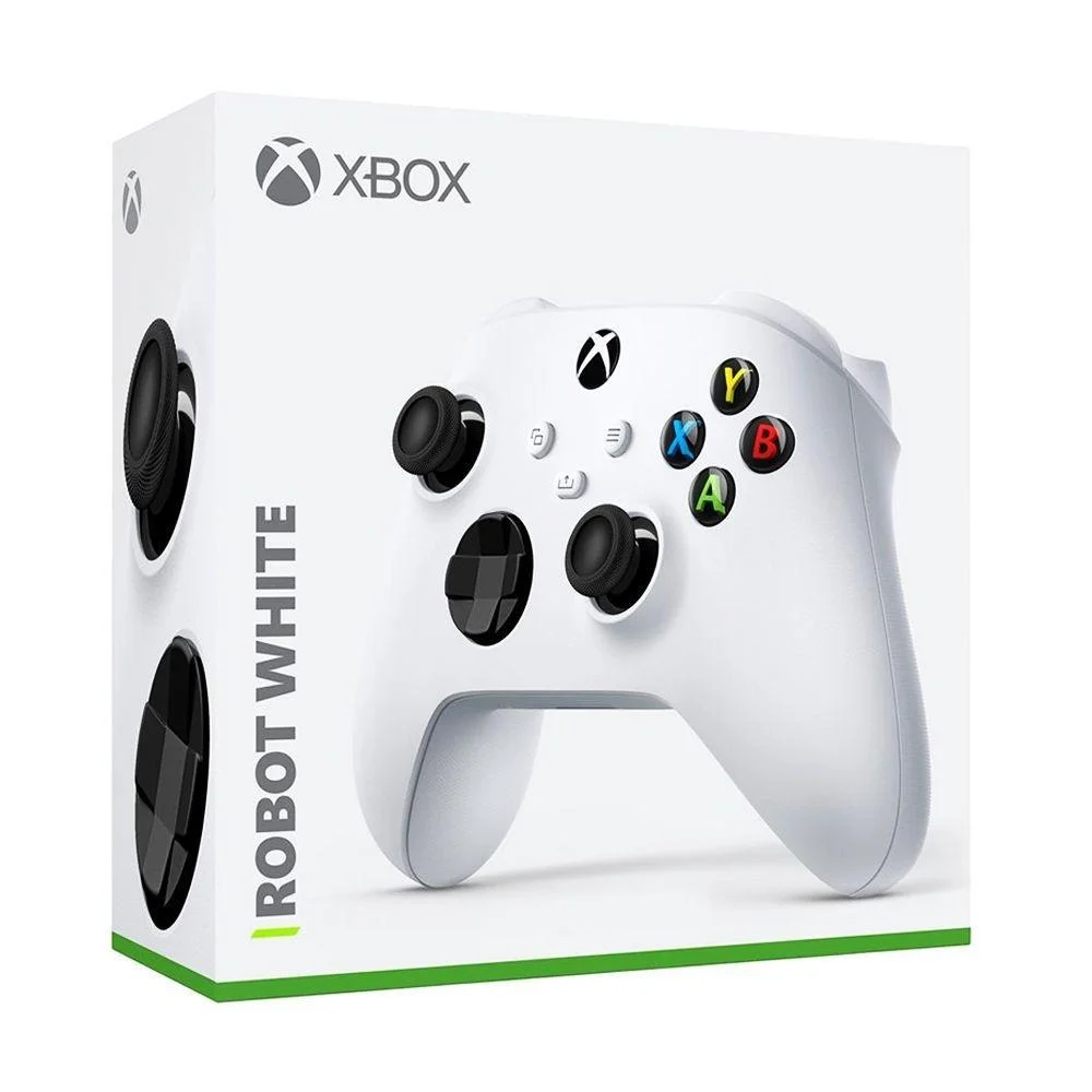 Imagem 3 de 5 do produto Controle Sem Fio Microsoft Xbox, Branco - QAS-00007