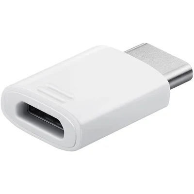 Adaptador Para Cabo, Samsung, USB Para Micro USB Tipo C - Branco