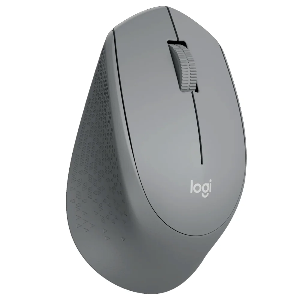 Imagem 4 de 5 do produto Mouse Sem Fio Logitech M280, Conexão USB E Pilha, Cinza - 910-004285