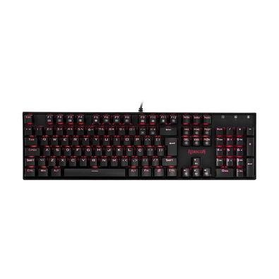 O teclado mecânico gamer Mitrada Redragon, traz todo poder dos teclados mecânicos para seu setup, com o sistema N-Key Rollover, para efeito Anti-Ghost