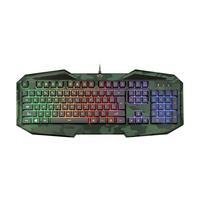 O GXT Avonn é um teclado para jogos com tamanho padrão e com 12 teclas multimídia. Sua atraente iluminação em ondas irão guiá-lo para que sempre press