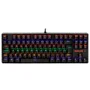 Teclado Mecânico Gamer Redragon Daksa, Switch Outemu Blue, ABNT2, Double Shot, Rainbow - K576R