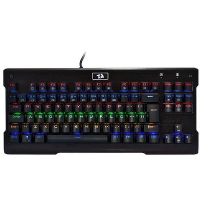 Teclado Mecânico Gamer Redragon Visnu Switch Outemu Blue Rainbow ABNT2 - K561R-1 (BLUE)..