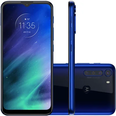 Smartphone Motorola One Fusion, Tela 6.5", 128GB, Dual, Câmera 48MP E 8MP - Azul Safira