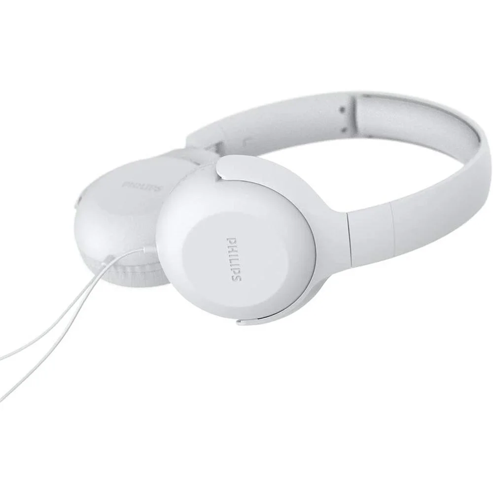 Imagem 4 de 5 do produto Fone De Ouvido, Philips Headphone, Com Microfone,  Branco - Tauh201wt/00.