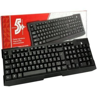 Teclado Usb Office Preto 015-0041