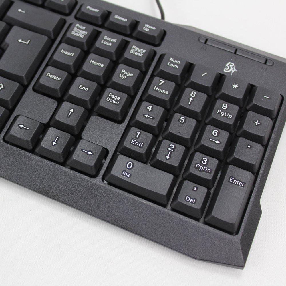 Imagem 3 de 3 do produto Teclado Usb Office Preto 015-0041