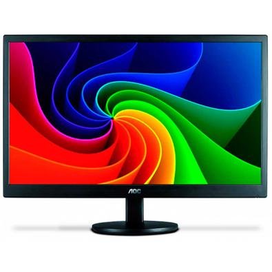 - Marca: AOC - Modelo: E1670SWU Especificações: - Tipo de painel: LED - Tamanho do painel: 15,6" Widescreen - Tamanho da imagem visível (diagonal):