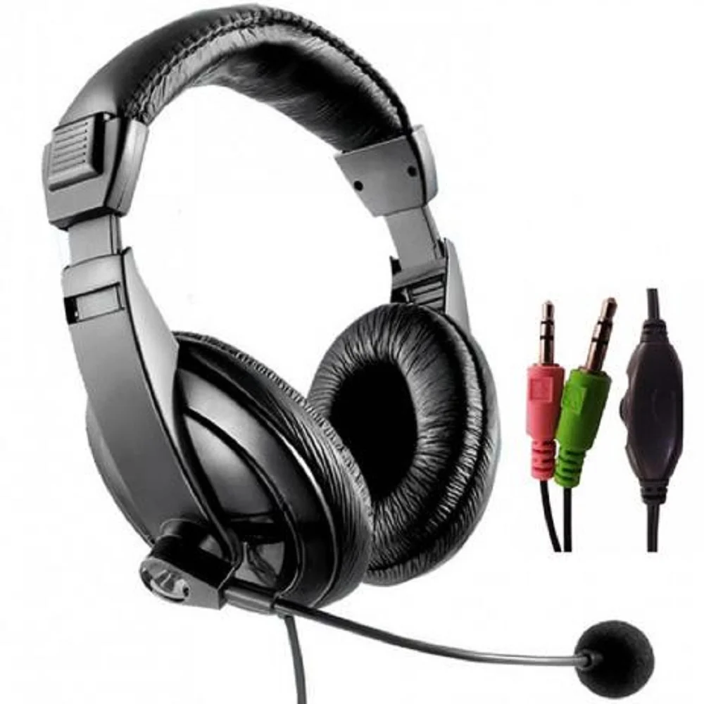 Imagem 3 de 5 do produto Headset Multi Giant, P2, Fone de Ouvido Profissional, Preto - PH049