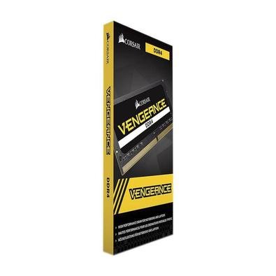 O kit de memória SENSOR DE VENGEANCE SODIMM de alto desempenho CORSAIR, 2666MHz CL18 1.2V, permite que você aumente automaticamente o desempenho do se