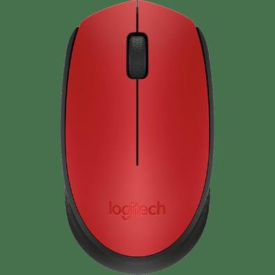 Mouse Logitech M170 USB Sem fio | vermelho 2465..