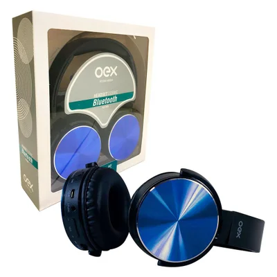 Fone Bluetooth OEX Cosmic HS309 Azul