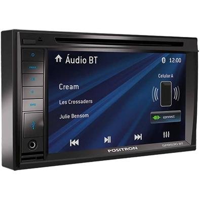 Central Multimídia Positron Sp8530bt 2 Din Tela 6.2 Touch A Central Multimídia SP8530BT da Pósitron oferece a tecnologia Bluetooth além de disponibili