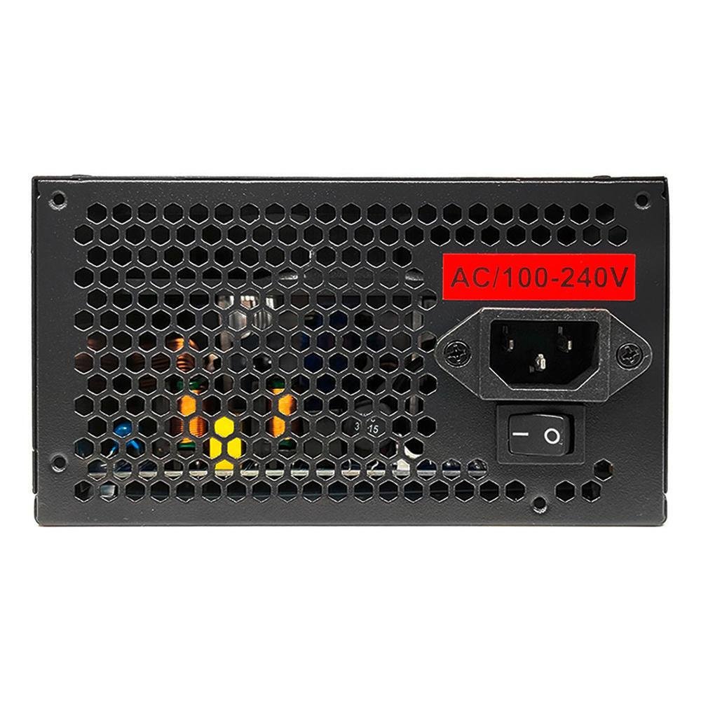 Imagem 2 de 5 do produto Fonte Gamer Ktrok Power Supply, 500W, 80 Plus Bronze, PFC Ativo, Bivolt Automático, Preto - KT-PS500W