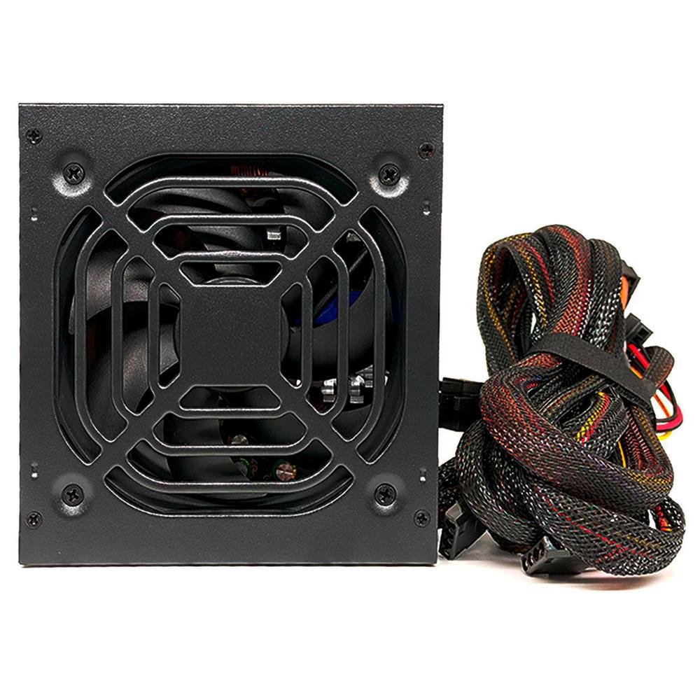 Imagem 5 de 5 do produto Fonte Gamer Ktrok Power Supply, 500W, 80 Plus Bronze, PFC Ativo, Bivolt Automático, Preto - KT-PS500W