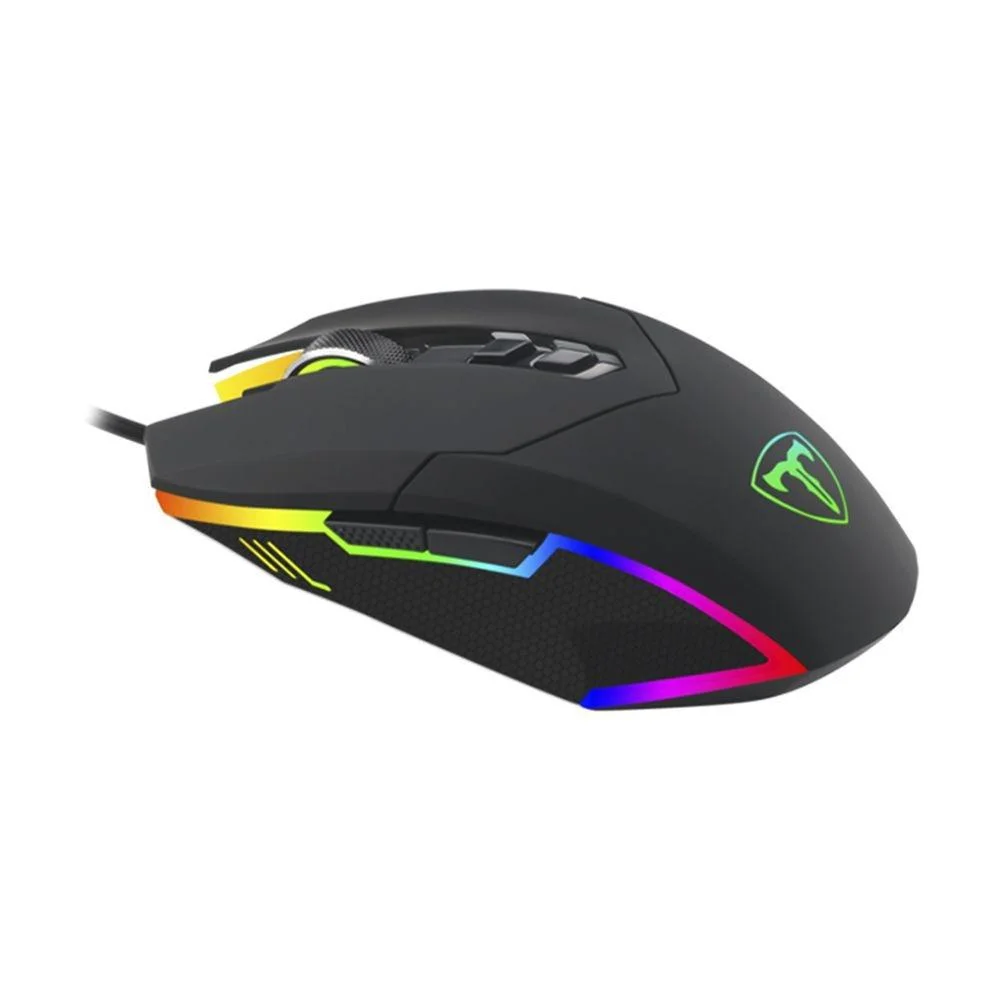 Imagem 2 de 5 do produto Mouse Gamer T-Dagger Lieutenant, RGB, 8000 DPI, Ambidestro, 7 Botões, Preto - T-TGM301