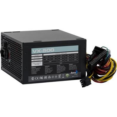 Fonte 500W Aerocool Bivolt Chaveada VX-500 Sem Cabo de Força - EN57136...