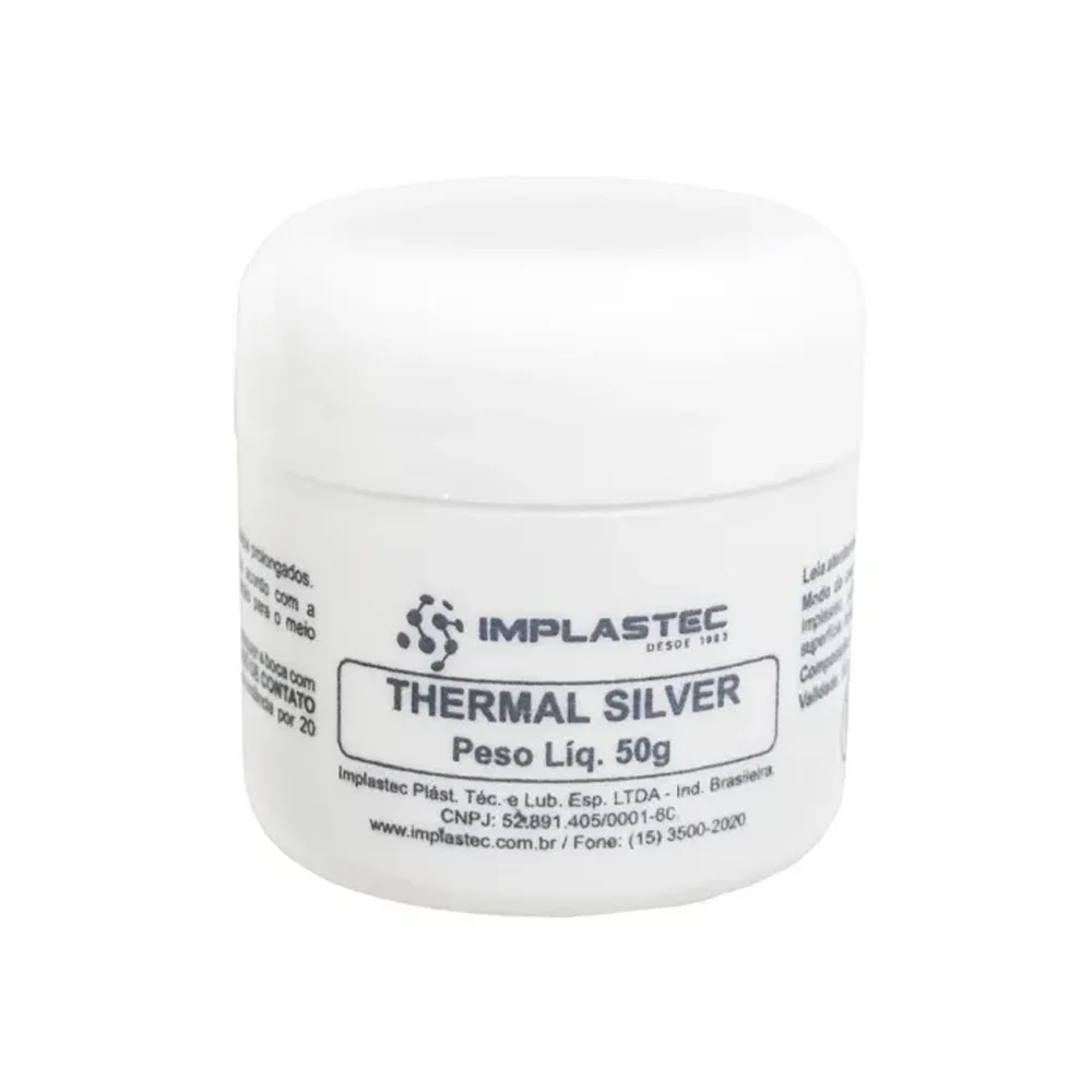 Pasta Térmica Thermal Silver Implastec, 50g 4