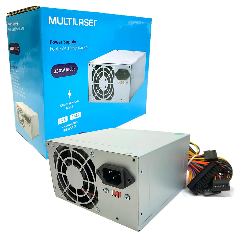 Fonte Multi, 230W Real, Bivolt, Manual - GA230