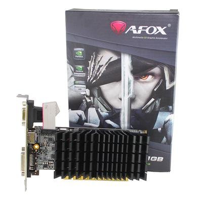 Torne toda a sua experiência com o PC mais rápida com a Placa de Vídeo AFOX G210 Geforce, 1GB, DDR3 - AF210-1024D3L5-V2. Garanta já a sua aqui no KaBu