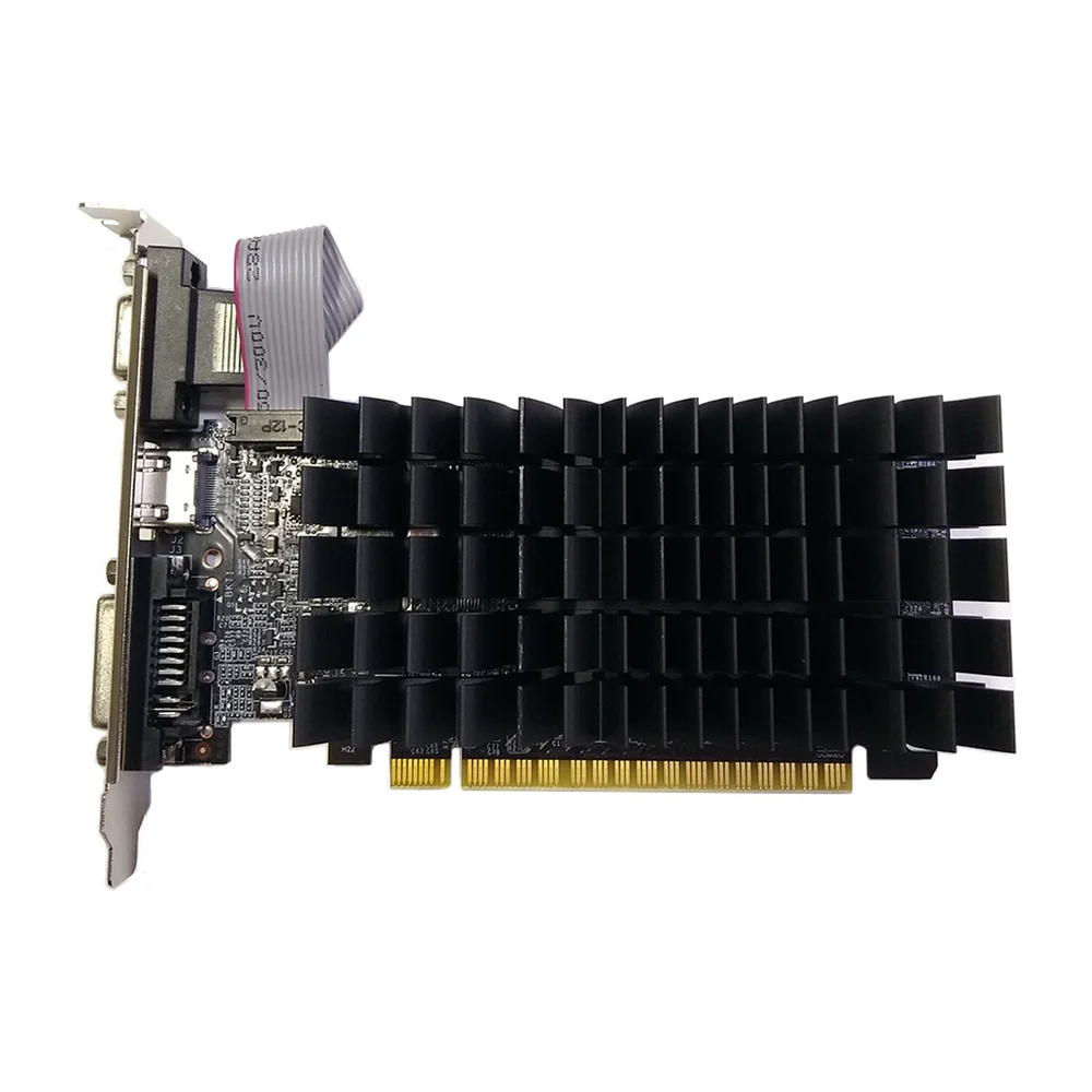 Imagem 2 de 4 do produto Placa de Vídeo Afox NVIDIA GeForce GT210, 1GB DDR3 - AF210-1024D3L5-V2