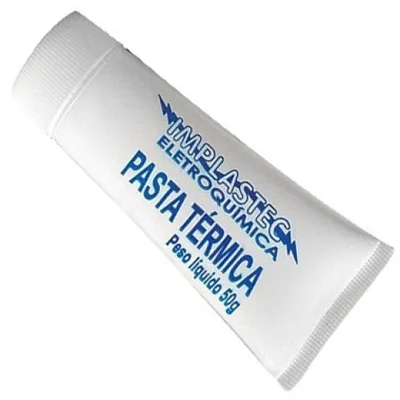 Pasta Térmica Implastec, 50 Gramas