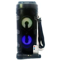 Caixa De Som Grasep Amplificada, Led, Microfone, Bluetooth - DS14