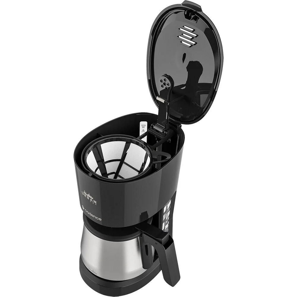 Imagem 3 de 4 do produto Cafeteira Cadence Urban Pop CAF810, 1.2L, 110V, Inox