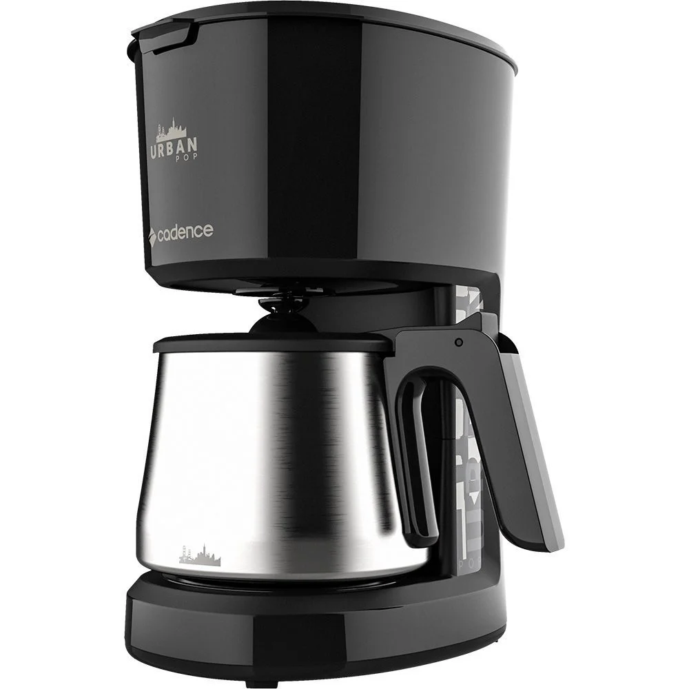 Imagem 4 de 4 do produto Cafeteira Cadence Urban Pop CAF810, 1.2L, 110V, Inox