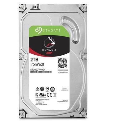 Seagate IronWolf é um HD 2TB que irá suprir a necessidade dos NAS sempre ligado. Além de possuir acesso remoto 24/7, faça backups e compartilhamento d