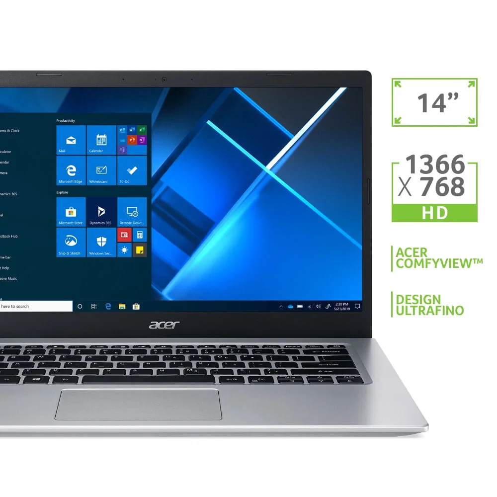 Aspire 5 Intel Core i3 4GB 128GB SSD 14 KaBuM