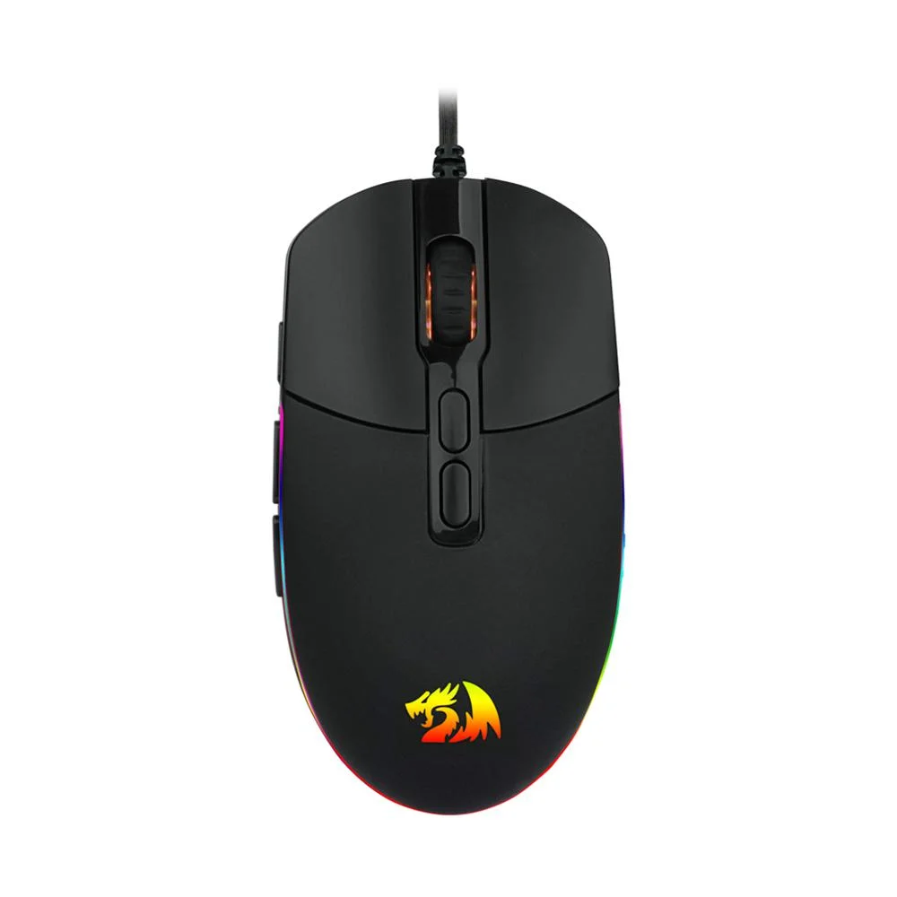 Imagem 3 de 5 do produto Mouse Gamer Redragon Invader, RGB, 10000DPI, 8 Botões Programáveis, Preto - M719-RGB