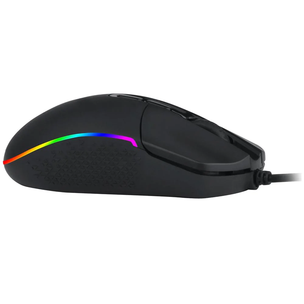 Imagem 5 de 5 do produto Mouse Gamer Redragon Invader, RGB, 10000DPI, 8 Botões Programáveis, Preto - M719-RGB