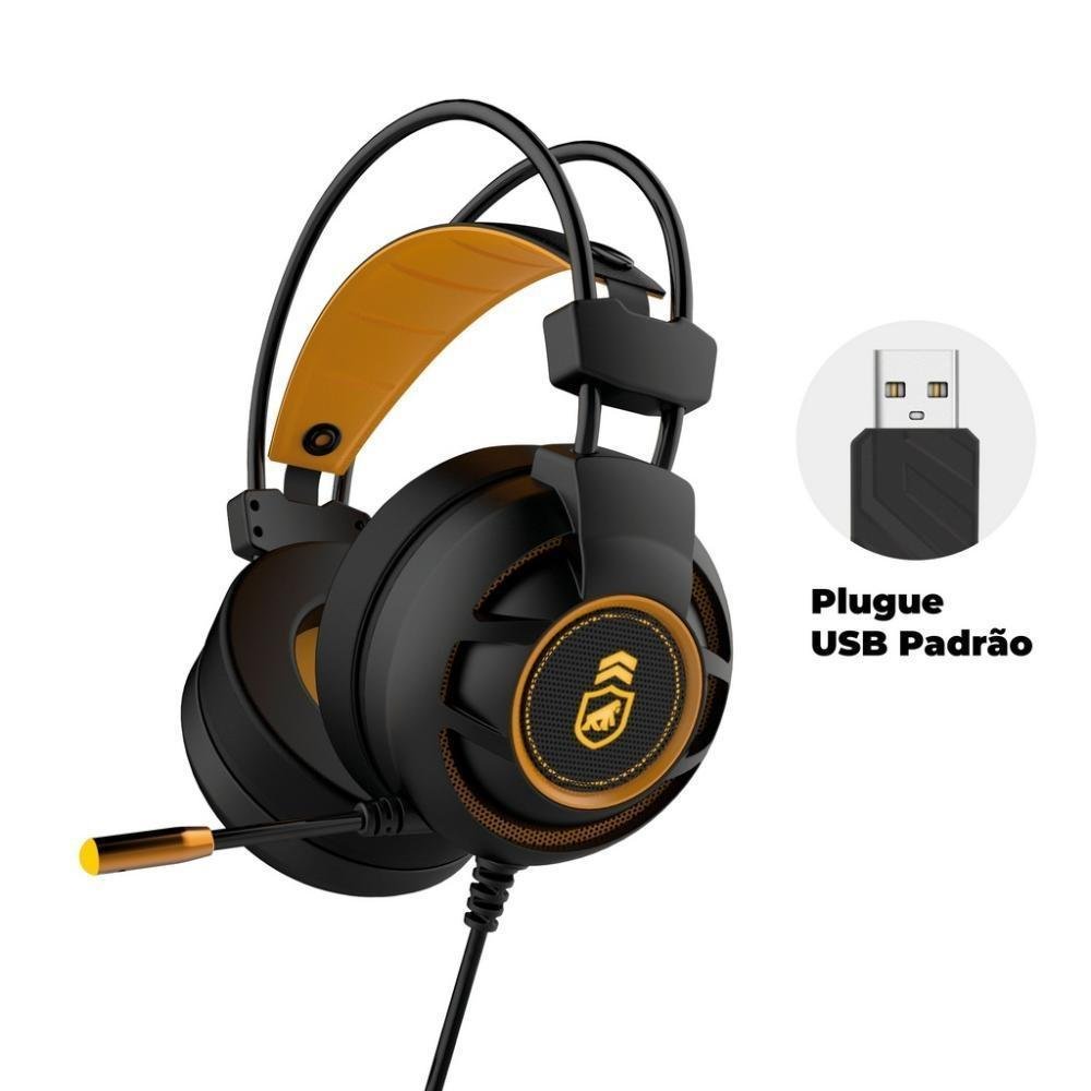 Headphone Com Fio Gshield Gamer Armor