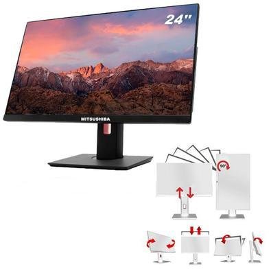 Monitor Mitsushiba LED 24´ Widescreen, Full HD, HDMI, VGA, B0 - 2405
