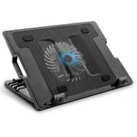 Suporte para Notebook de 9 a 17 Polegadas Multi, com Cooler 12cm, com LED e USB, Preto - AC166