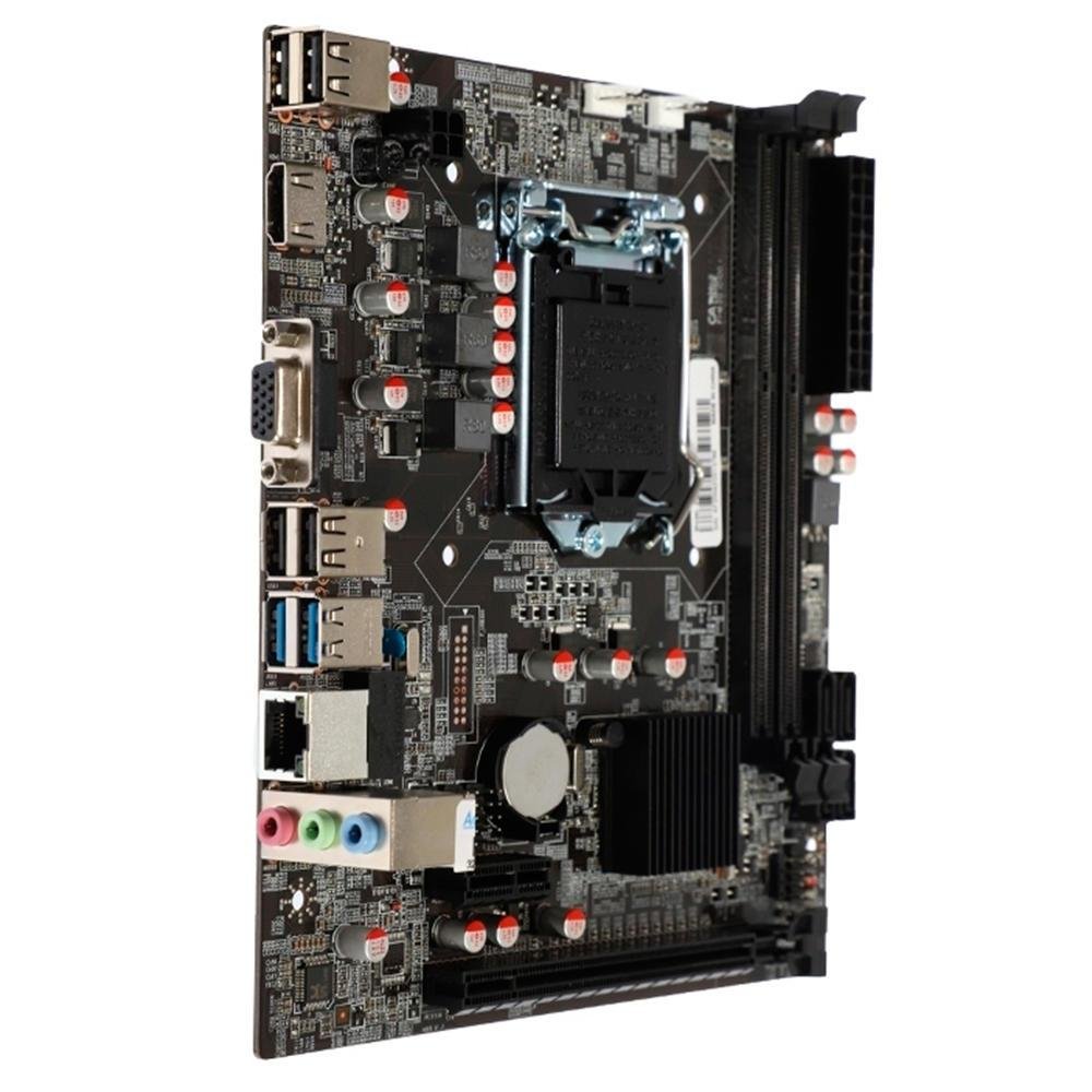 Placa-Mãe BRX, Intel H81 4ª Geração LGA 1150, mATX, DDR3 Até 8GB, VGA, HDMI, USB 3.0 - IH81-MA6 6