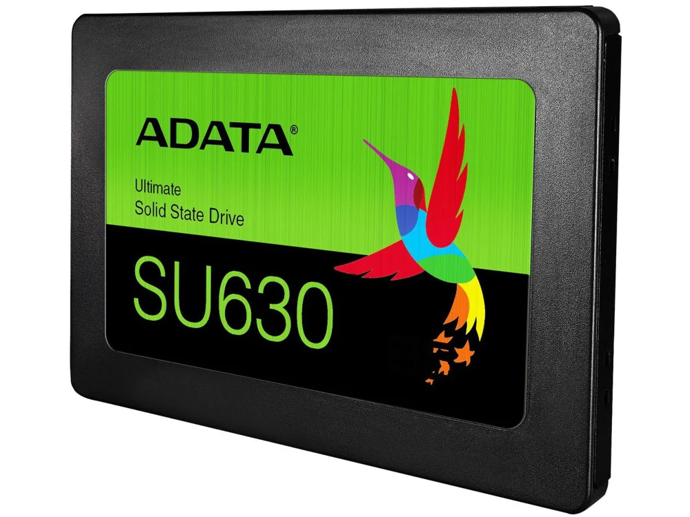 Imagem 4 de 4 do produto SSD 240GB Adata Su630, SATA III 2.5p, Leitura 520MB/s E Gravação 450MB/s - ASU630SS-240GQ
