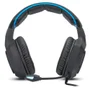 Headset Gamer Knup, Com Microfone, Com Iluminação, USB, PC, PS3, PS4, Xbox One, Azul e Preto - KP-488
