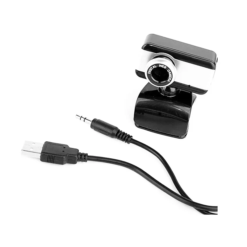 Imagem 3 de 5 do produto Webcam Brazilpc V4 1.5mp 640x483 C/ Microfone Usb - Preto/prata