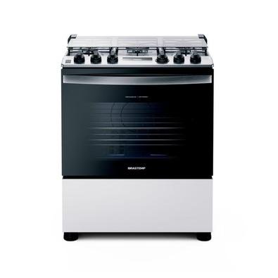 Prepare das mais variadas refeições com o novo Fogão Brastemp 5 bocas! Sua tecnologia faz a diferença na hora do preparo das receitas, com o Touch Tim