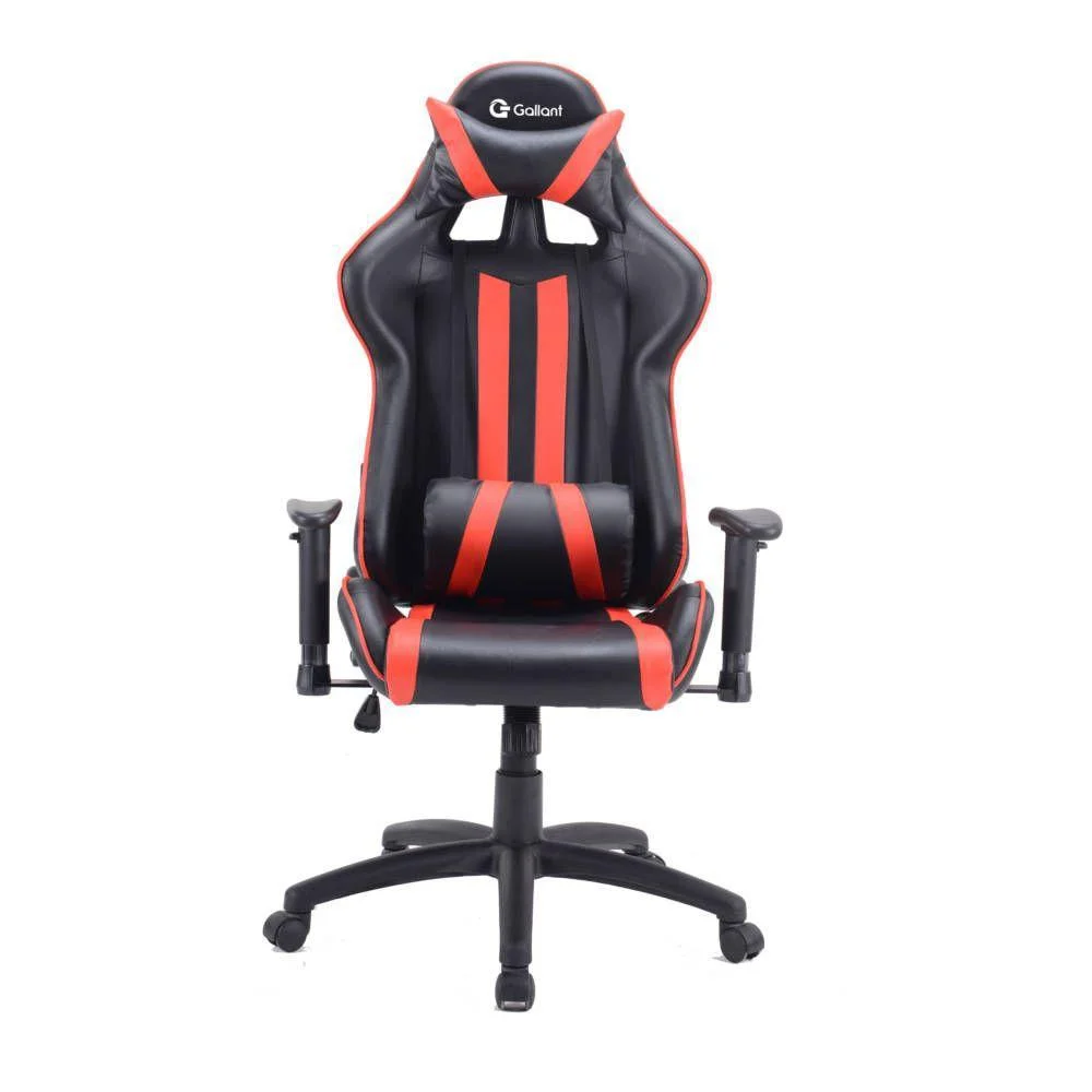Cadeira Gamer Gallant Pro, Até 140 Kg, Giratória, Altura Regulável, Preto e Vermelho Cadeira Gamer Gallant Pro, Até 140 Kg, Giratória, Altura Regulável, Preto e Vermelho