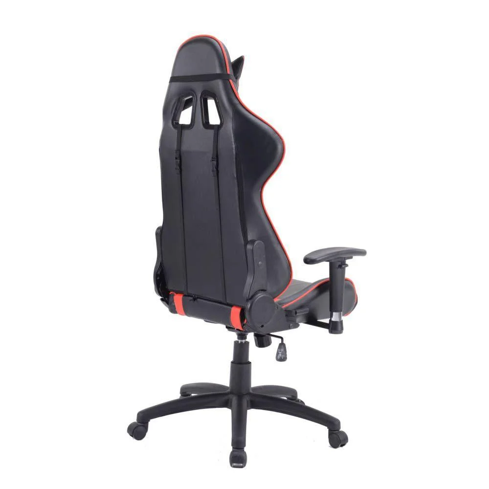 Cadeira Gamer Gallant Pro, Até 140 Kg, Giratória, Altura Regulável, Preto e Vermelho Cadeira Gamer Gallant Pro, Até 140 Kg, Giratória, Altura Regulável, Preto e Vermelho