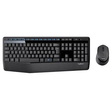 Combo Logitech MK345 é perfeito para seu Home Office. Digite em um layout de tamanho completo com 12 teclas F melhoradas para controle de mídia, um g