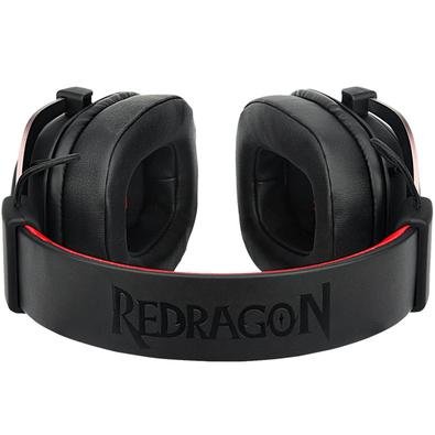 Headset Fone Gamer Redragon, Zeus 2, USB, P2, Preto - H510 | KaBuM!