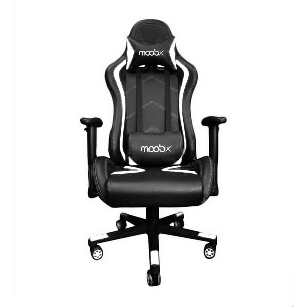 Cadeira Gamer, MoobX Profissional Thunder, Preto/Branco