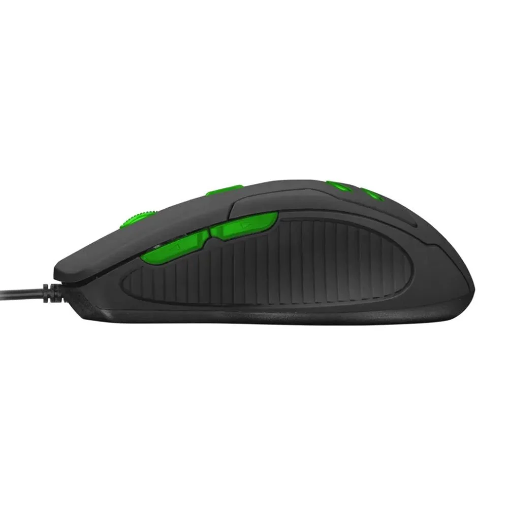 Imagem 4 de 5 do produto Kit Gamer Multi MO273 Mouse + Mousepad Speed, Pequeno, Verde