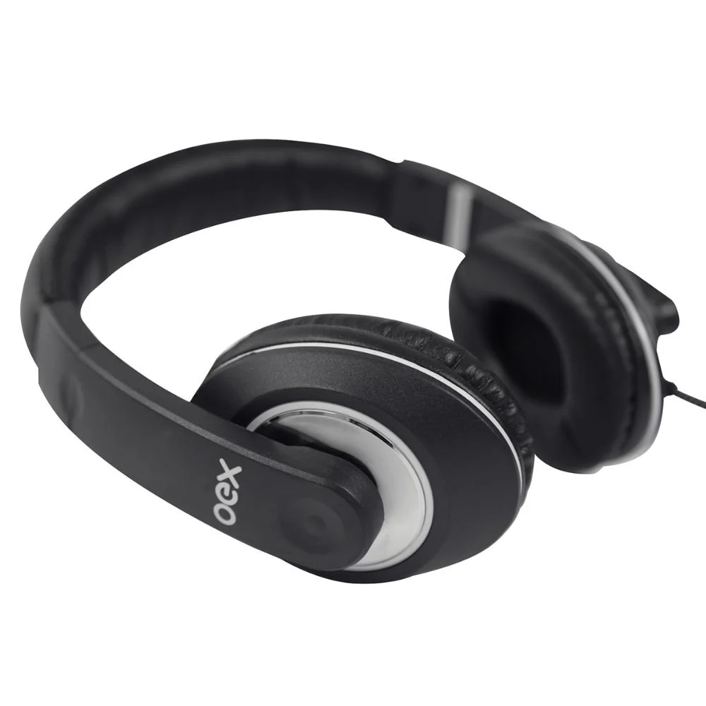 Imagem 4 de 5 do produto Headset Oex Hs-201, 40mm, USB, Compatibilidade PC, Preto